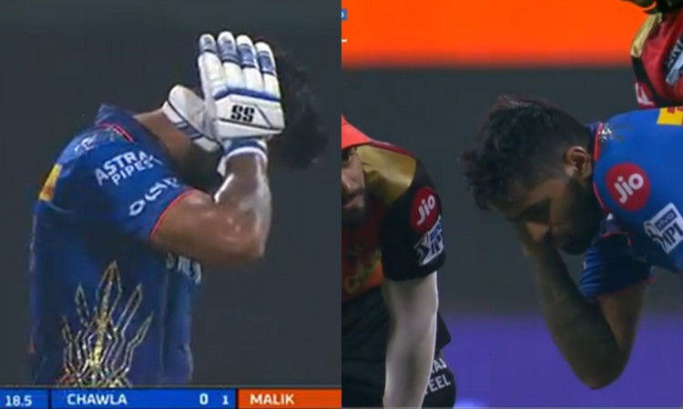 Cricket Image for VIDEO : सूर्यकुमार के सिर पर लगी उमरान मलिक की गेंद, रफ्तार भरी गेंद से हेल्मेट ने