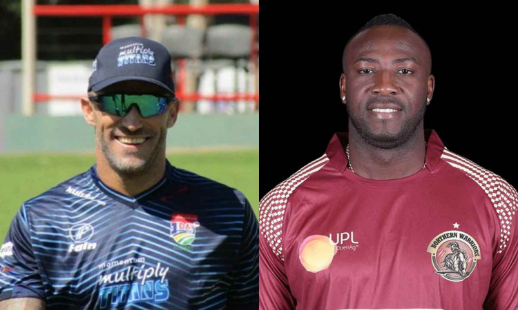Cricket Image for Faf Du Plessis, Andre Russell Confirmed As Icon Players For Abu Dhabi T10 League