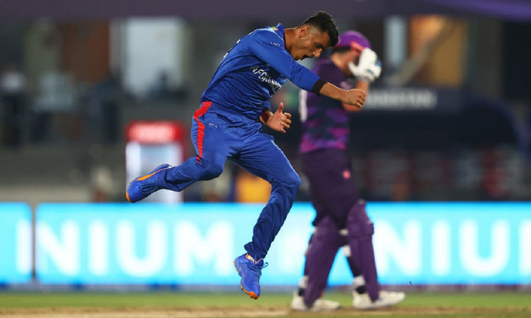 Cricket Image for T20 WC 17th Match: Afghanistan Floor Clueless Scotland As They Hand Them A 130 Run