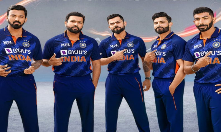 BCCI unveils Team India's new jersey ahead of T20 World Cup