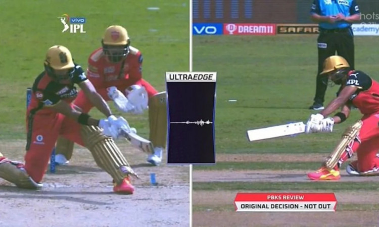 Cricket Image for VIDEO: Padikkal Given Not Out After A Clear Spike In Ultra Edge
