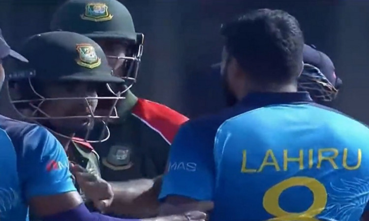 Cricket Image for VIDEO: Sri Lanka's Kumara Gets Involved In A Verbal Spat With Bangladesh's Liton D