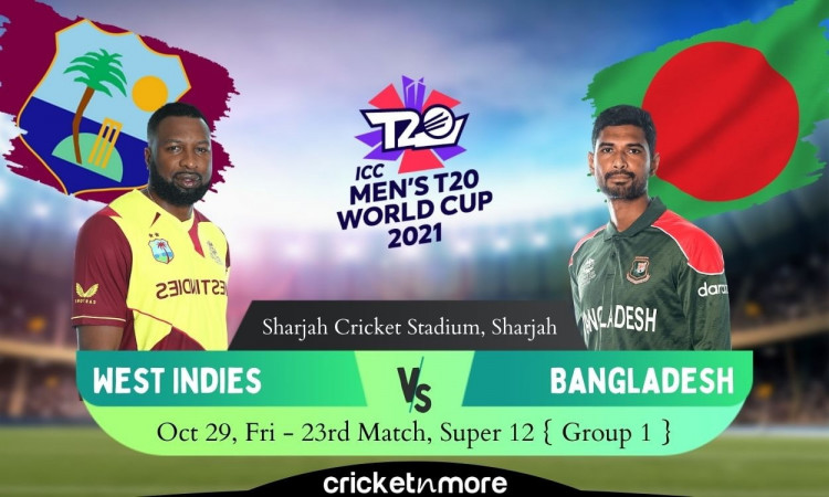 Cricket Image for West Indies vs Bangladesh, T20 World Cup – Cricket Match Prediction, Fantasy XI Ti