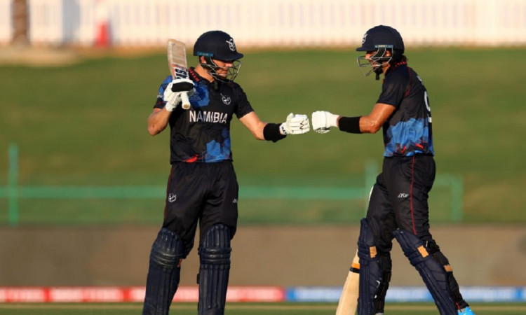 Cricket Image for Wiese Stars In Namibia's 1st T20 World Cup Win As Netherlands Knocked Out 
