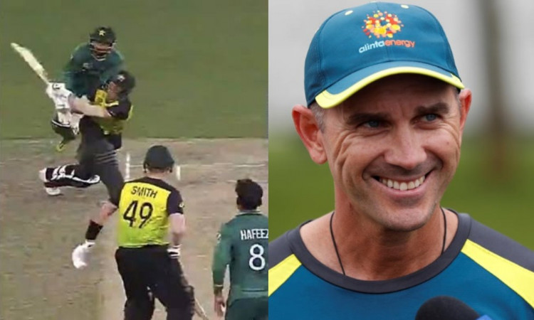 David Warner's six on double bounce ball unbelievable says Justin Langer