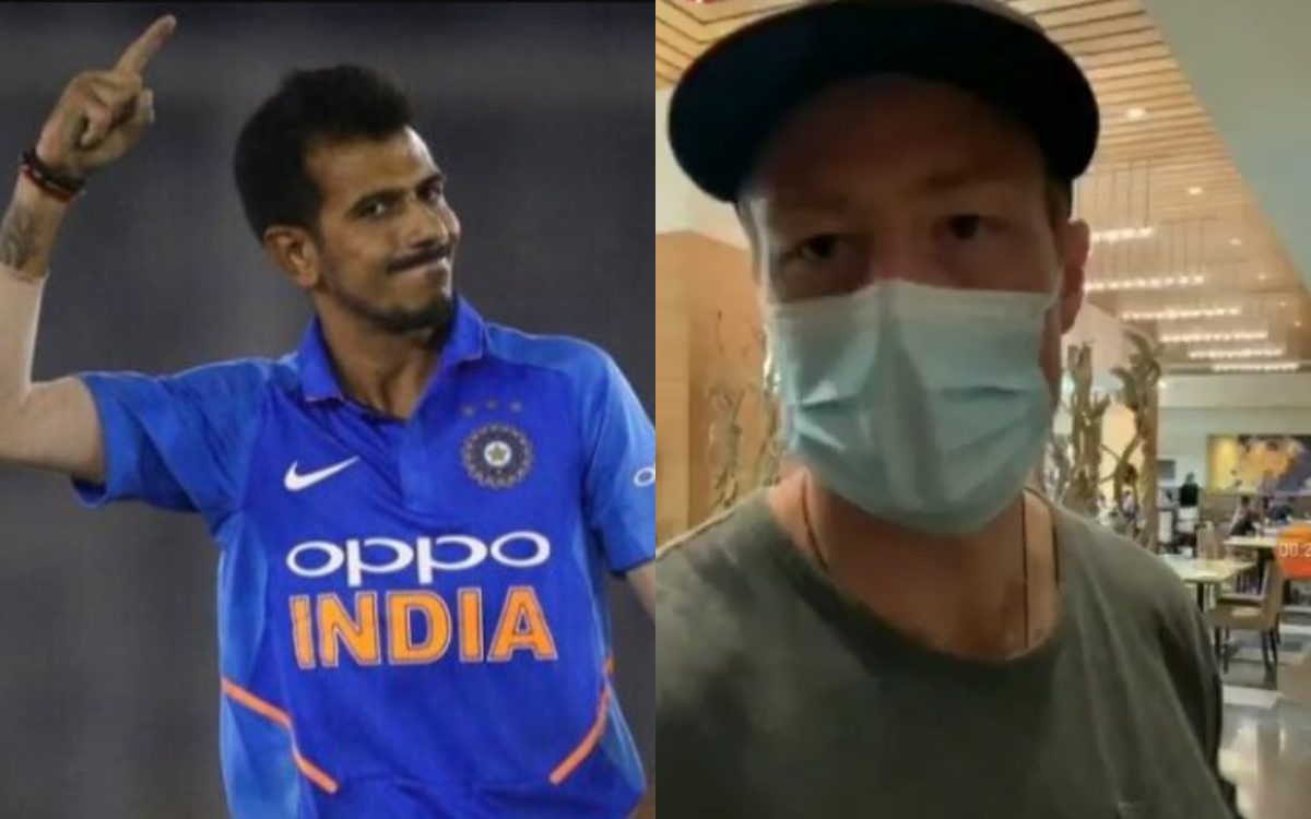 Cricket Image for Indian Leg Spinner Yuzvendra Chahal Teases Martin Guptill Watch Video