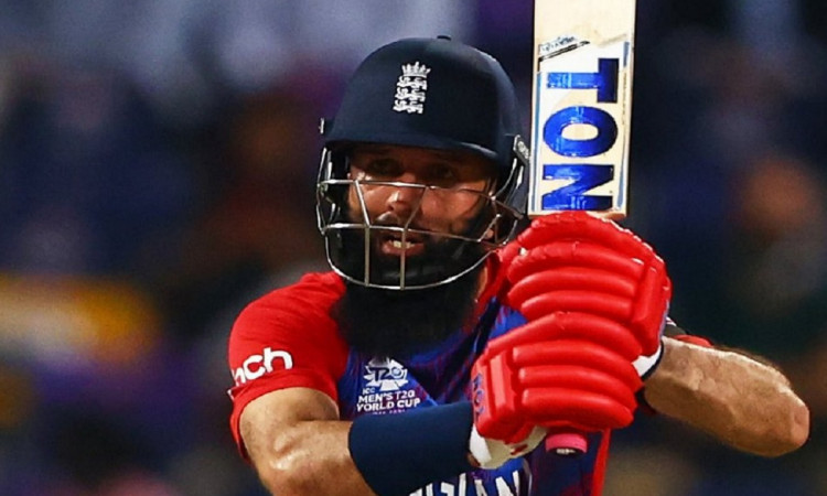  Moeen Ali's unbeaten half-century steers England to 166/4 vs New Zealand