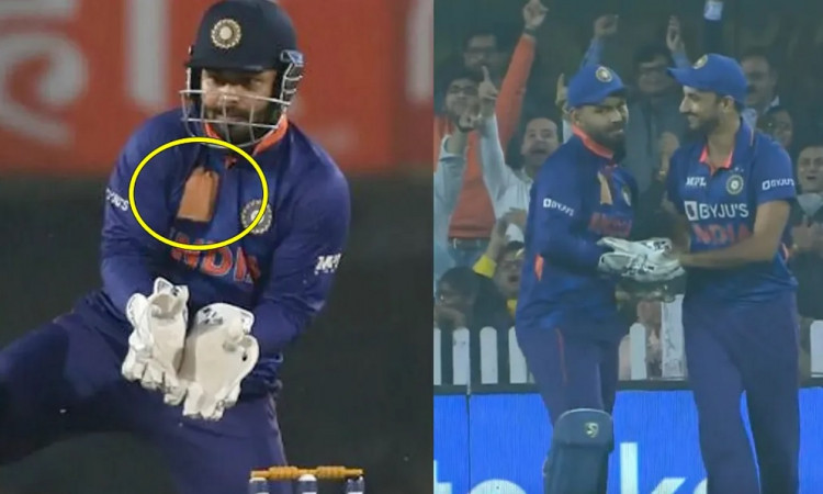 Why Rishabh Pant Has A Tape On His Jersey During 2nd T20I vs New Zealand
