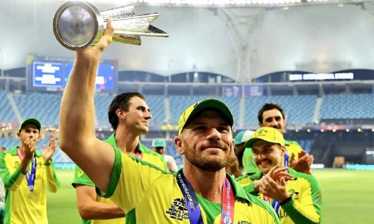 Cricket Image for Aaron Finch Says He's Proud Of His Team For Being The First Australian Team To Cli