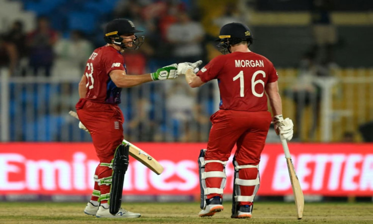 T20 WC 29th Match: Buttler's ton helps England post a total on 163
