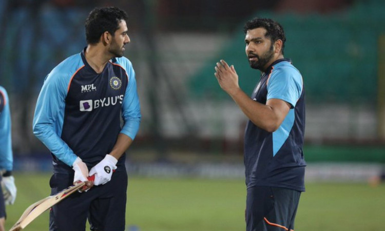 Cricket Image for IND vs NZ : जयपुर में ओपनिंग करेंगे दीपक चाहर!, खुद शेयर की गुड न्यूज़