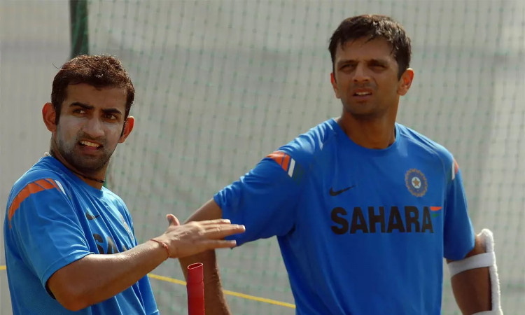 Cricket Image for Gautam Gambhir Expresses His Trust In Rahul Dravid's Ability As Coach To Make His 