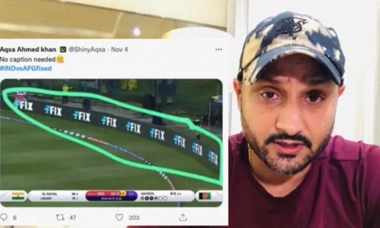 Cricket Image for Harbhajan Singh Slams Pakistan Fans After Match Fixed Trend On Twitter 