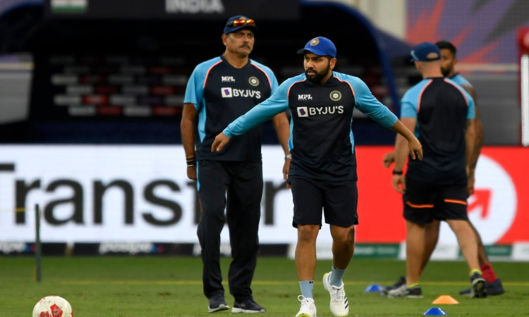 Cricket Image for Rohit Sharma Is Ready In The Wings To Take That Job: Ravi Shastri