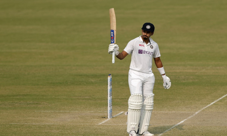 Cricket Image for IND v NZ, Day 4: Shreyas Iyer's 65 Helps India Stretch Lead To 216 Runs