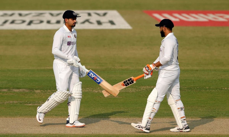 IND v NZ: Ravindra Jadeja Scores Fifty, Brings Up 100-run Partnership With Shreyas Iyer