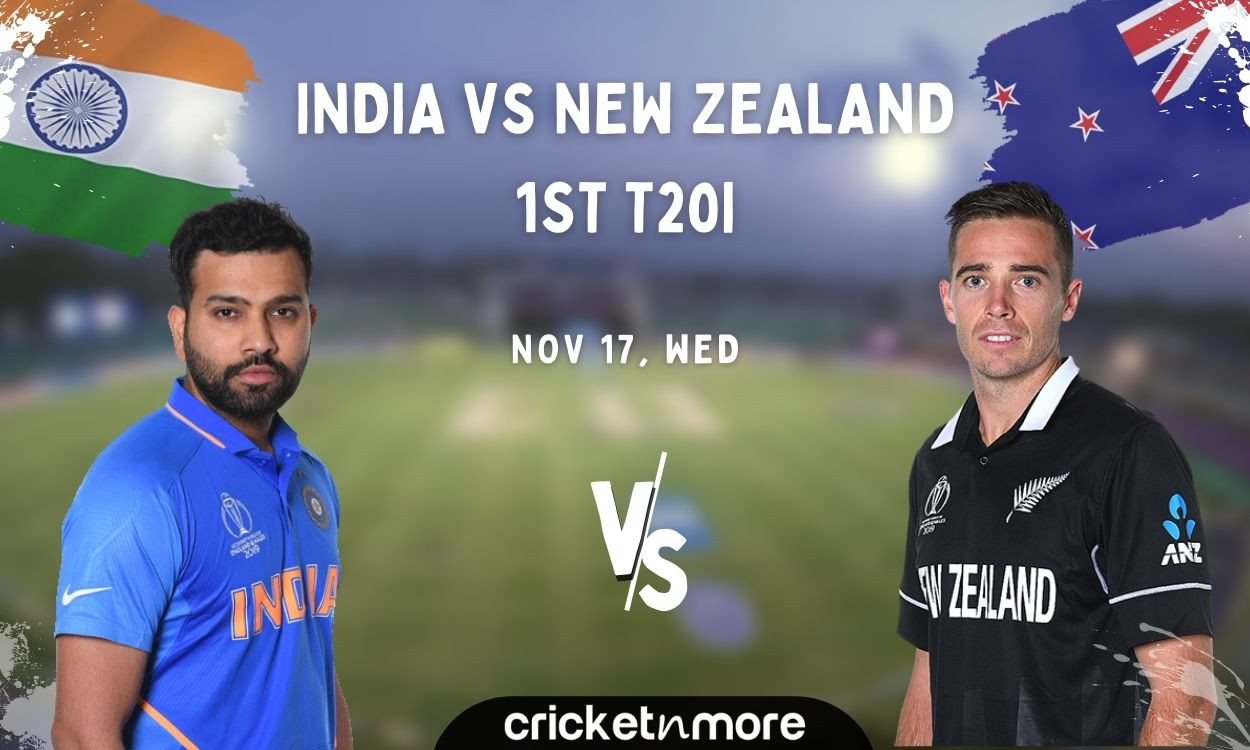 Cricket Image for India vs New Zealand, 1st T20I – Cricket Match Prediction, Fantasy XI Tips & Proba