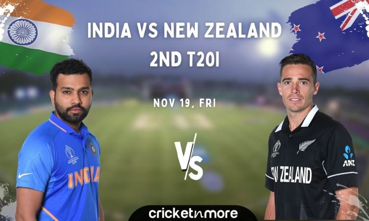 Cricket Image for India vs New Zealand, 2nd T20I – Cricket Match Prediction, Fantasy XI Tips & Proba