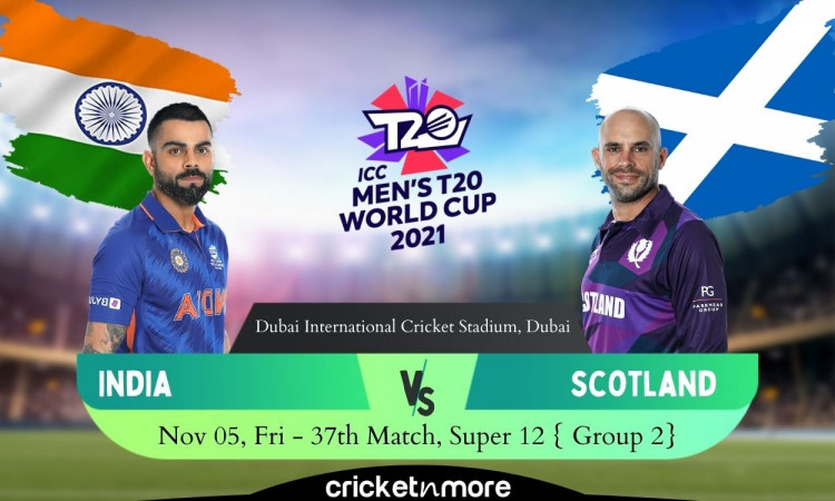 Cricket Image for India vs Scotland, T20 World Cup – Cricket Match Prediction, Fantasy XI Tips & Pro