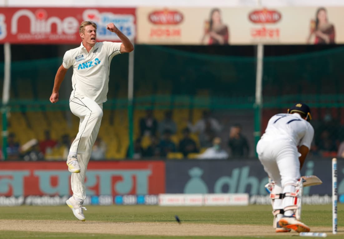 IND vs NZ, 1st TesT: New Zealand claimed three wickets in the second session as India went to tea at 154/4 IND vs NZ, 1st TesT: New Zealand claimed three wickets in the second session as India went to tea at 154/4