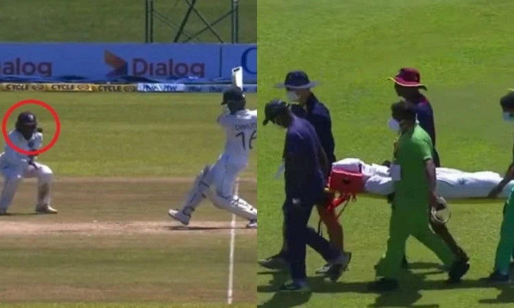 VIDEO: Karunaratne Smacks Shot Right On Debutant Solozano's Face, Stretched To Hospital