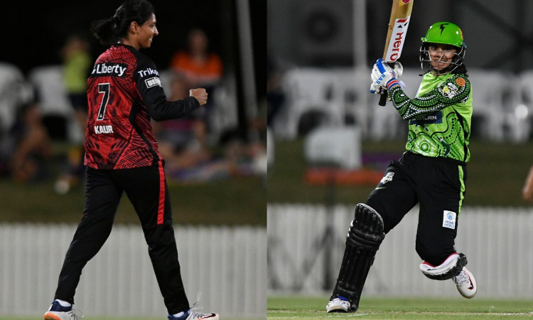 Cricket Image for WBBL: Mandhana's Ton In Vain As Harmanpreet's 81 Helps Sydney Beat Melbourne 