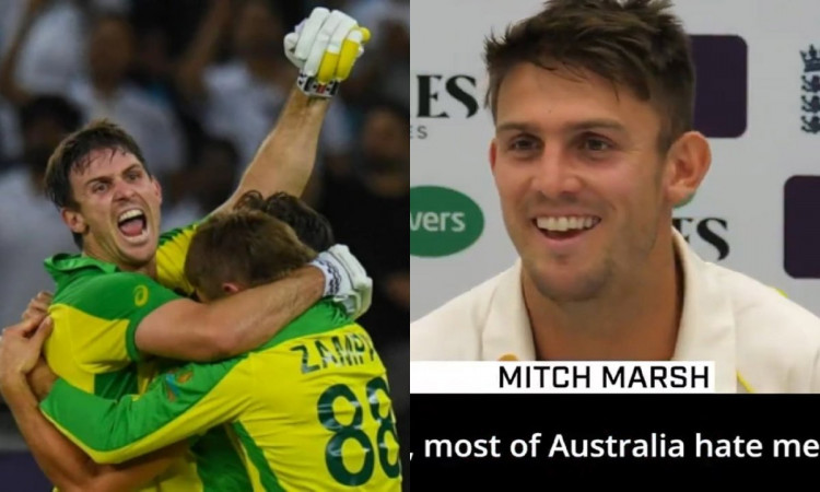 Cricket Image for VIDEO : 'ज़्यादातर ऑस्ट्रेलियन मुझसे नफरत करते हैं', जीत के बाद मार्श का पुराना वी