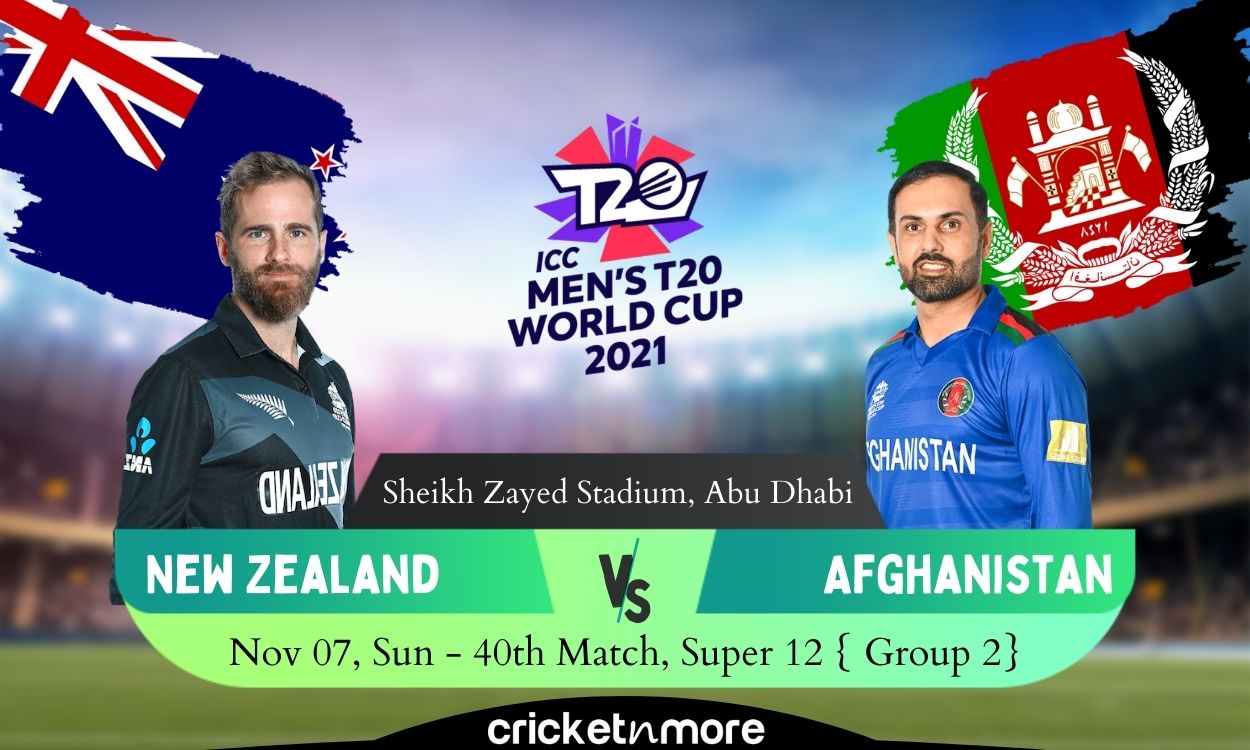 New Zealand vs Afghanistan, T20 World Cup