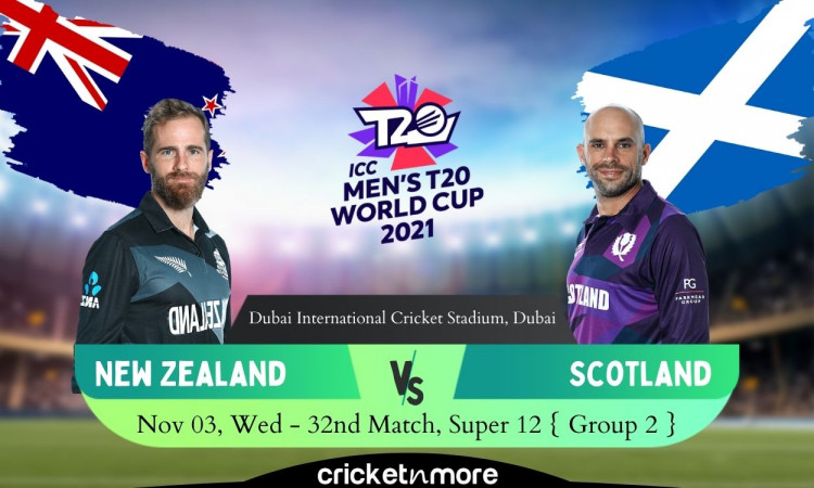 Cricket Image for New Zealand vs Scotland, T20 World Cup – Cricket Match Prediction, Fantasy XI Tips