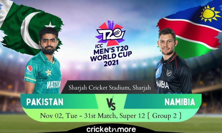 Cricket Image for Pakistan vs Namibia, T20 World Cup – Cricket Match Prediction, Fantasy XI Tips & P