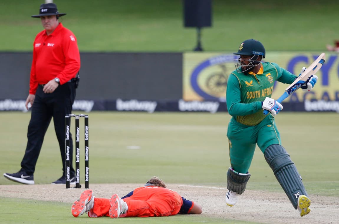 SA vs NED: South Africa set a target on 278 runs 