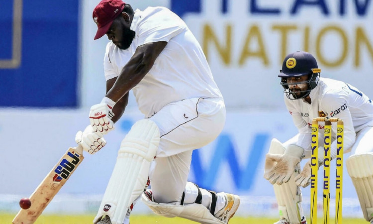 Cricket Image for Rahkeem Cornwall Helps West Indies Avoid The Follow On Against Sri Lanka