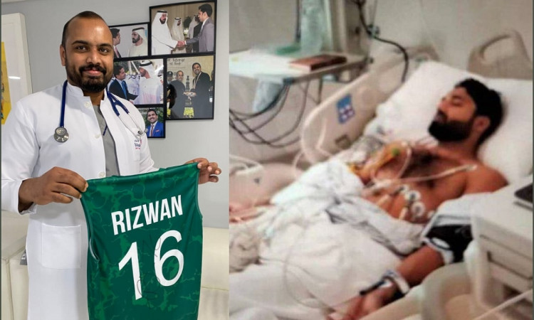 Cricket Image for Rizwan's Performance In The Semi-Finals After Being In ICU Was A Miracle, Says Riz