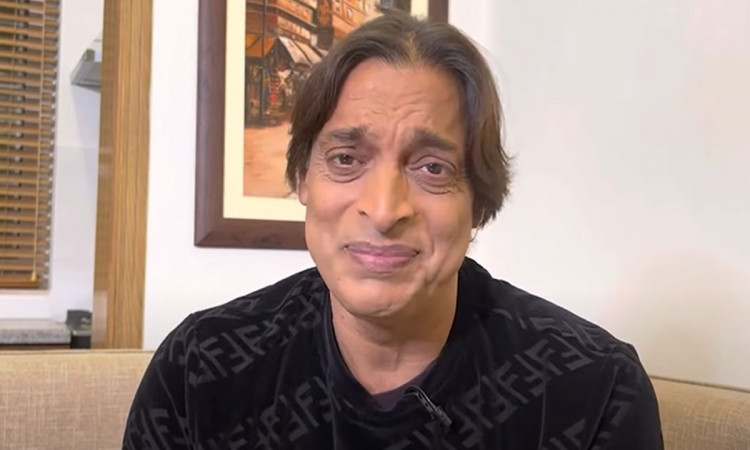 Cricket Image for T20 World Cup Shoaib Akhtar Shell Shocked After Aus Beat Pak Watch Video