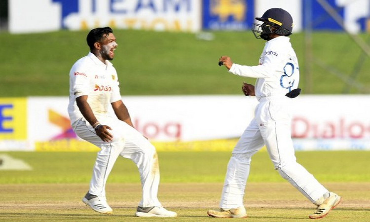 SL vs WI, 1st Test: Hosts four wickets away from victory (Stumps, Day 4)