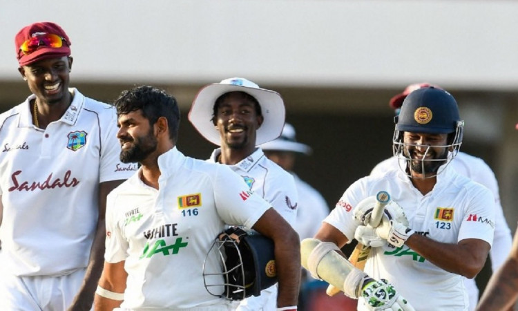 Cricket Image for SL v WI 1st Test: Lankans In Driving Seat As They Spin A Web Around The Windies