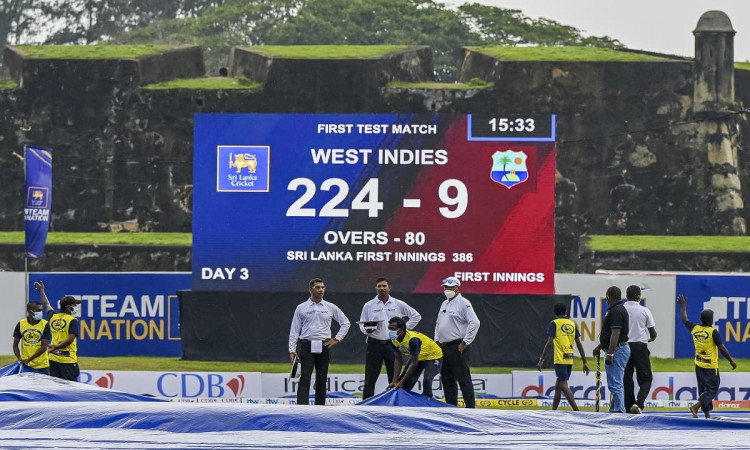 Cricket Image for SL v WI 1st Test: West Indies Trail Sri Lanka By 162 Runs As They Finish On 224/9 