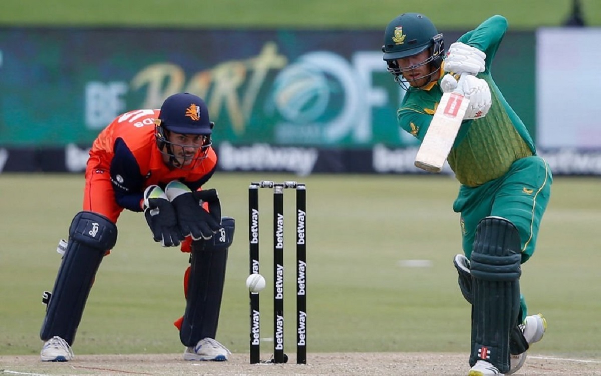 Cricket Image for South Africa Post 277/8 Against Netherlands In The First ODI; Verreynne Shines