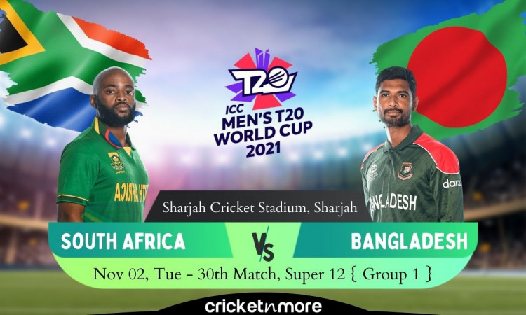 Cricket Image for South Africa vs Bangladesh, T20 World Cup – Cricket Match Prediction, Fantasy XI T
