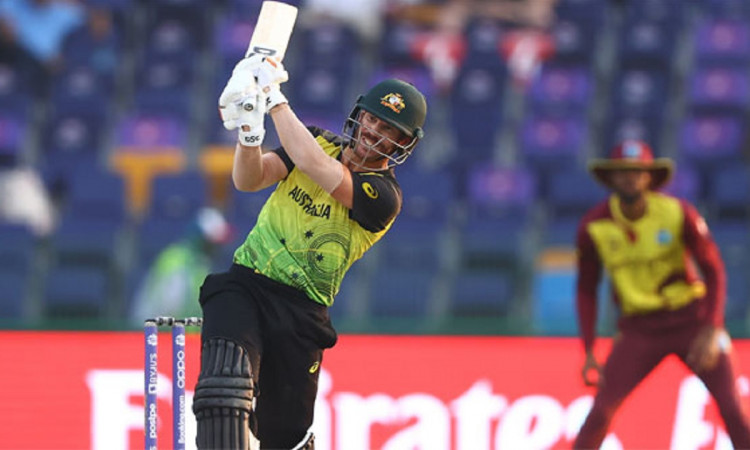 Cricket Image for T20 World Cup 38th Match: Warner & Marsh Power Australia To An 8 Wicket Win Agains
