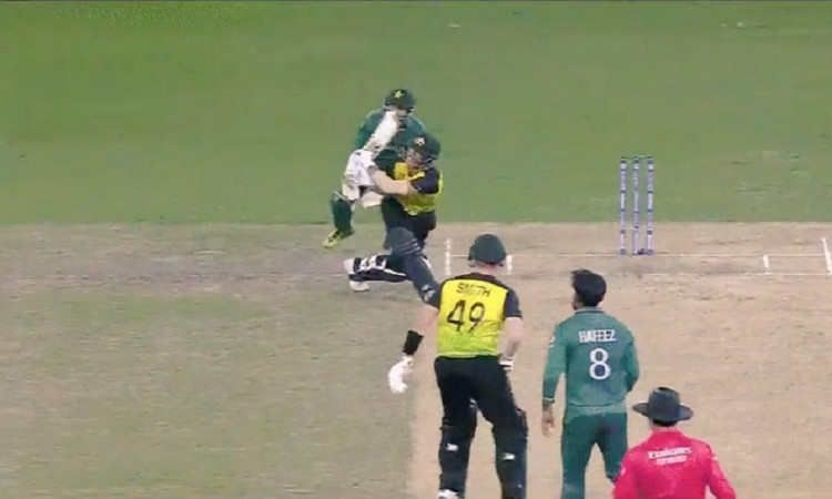 Cricket Image for VIDEO: David Warner Smashes 'Shot Of The Tournament', Leaves Everyone Amused