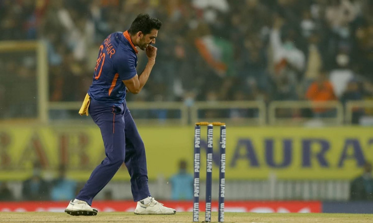 Cricket Image for VIDEO: Deepak Chahar Dismisses Martin Guptill Again, Showcases A Replay From Jaipu