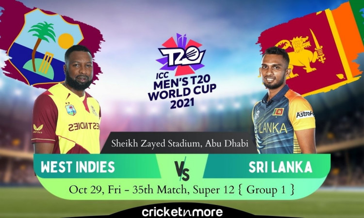 Cricket Image for West Indies vs Sri Lanka, T20 World Cup – Cricket Match Prediction, Fantasy XI Tip