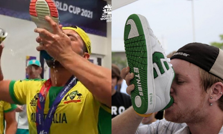 Cricket Image for VIDEO : जूतों में बीयर डालकर क्यों पीते हैं कंगारू? आखिर क्यों मनाया जाता है अनोखा