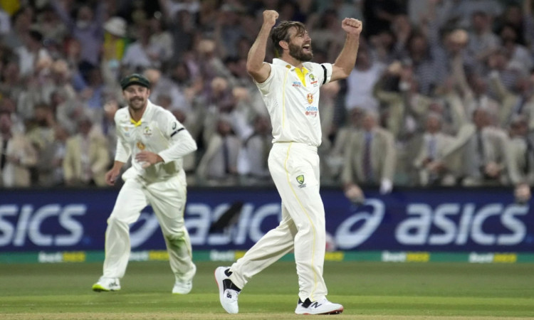 Cricket Image for Ashes 2021 Michael Neser Bags His Maiden Test Wicket Off Second Delivery