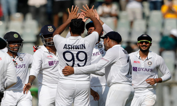 Cricket Image for मुंबई टेस्ट : भारत बड़ी जीत से केवल 5 विकेट दूर 
