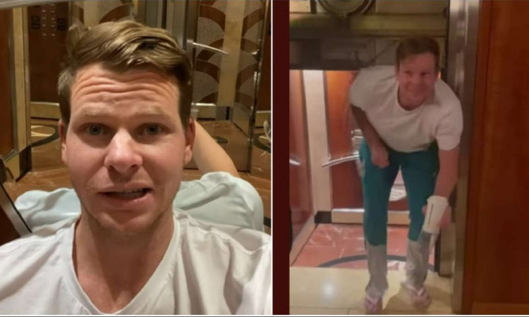  Steve Smith gets stuck in hotel lift for an hour, Watch Video
