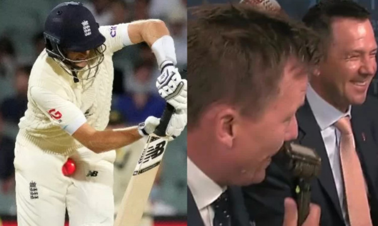 Cricket Image for Twitter Reaction After Ricky Ponting Laughing At Joe Root