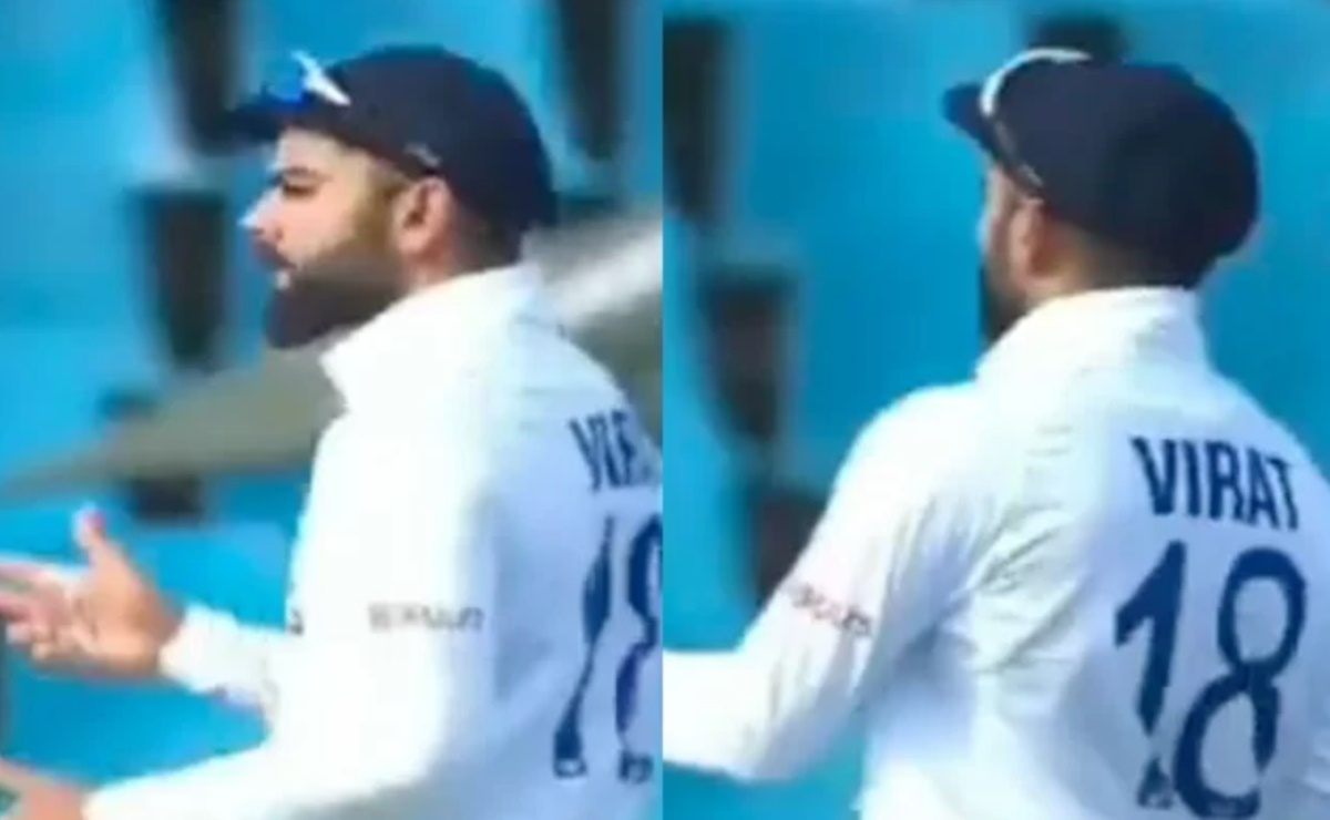 Cricket Image for Virat Kohli Dance During Day 3 Of South Africa Test Watch Video