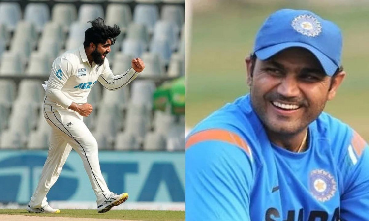 Ajaz Patel Recalls Sehwag Thrashing Him In Nets; Viru Replies With Praises For The 10-Wicket Man